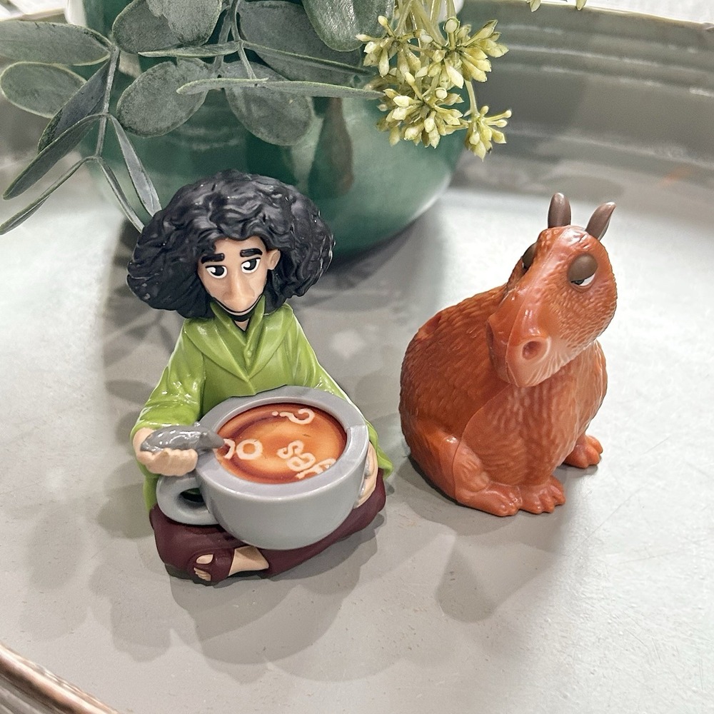 2021 McDONALD'S Encanto Disney's Happy Meal Toy Bundle-Bruno & Chispi